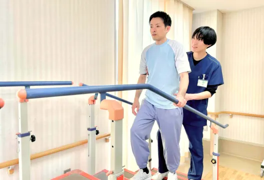 階段昇降練習