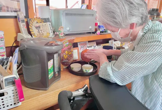 生活動作の練習